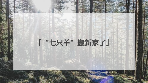 “七只羊”搬新家了