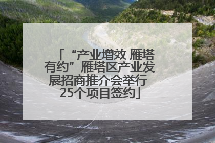“产业增效 雁塔有约”雁塔区产业发展招商推介会举行 25个项目签约