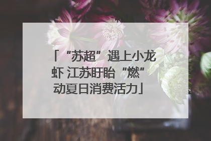 “苏超”遇上小龙虾 江苏盱眙“燃”动夏日消费活力