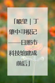 瞭望｜丁肇中寻根记——日照市科技馆建成前后