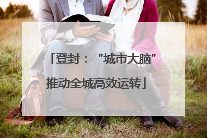 登封：“城市大脑”推动全城高效运转