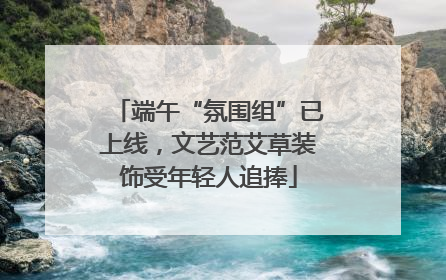 端午“氛围组”已上线，文艺范艾草装饰受年轻人追捧