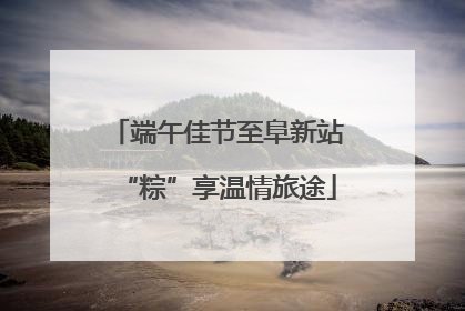 端午佳节至阜新站“粽”享温情旅途