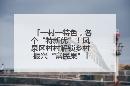 一村一特色，各个“特新优”！凤泉区村村解锁乡村振兴“富民果”