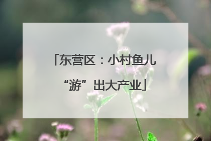 东营区：小村鱼儿“游”出大产业