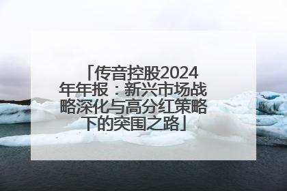 传音控股2024年年报：新兴市场战略深化与高分红策略下的突围之路