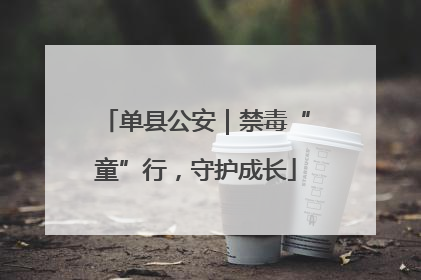 单县公安｜禁毒“童”行，守护成长
