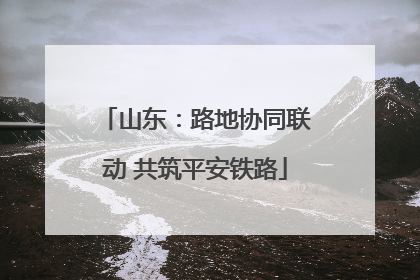 山东：路地协同联动 共筑平安铁路