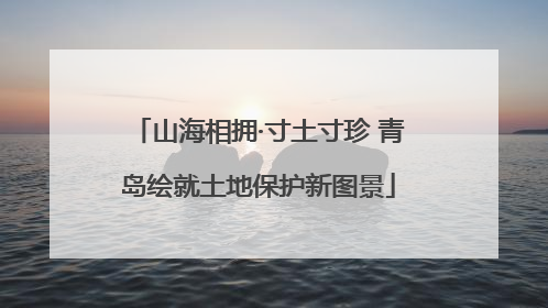 山海相拥·寸土寸珍 青岛绘就土地保护新图景