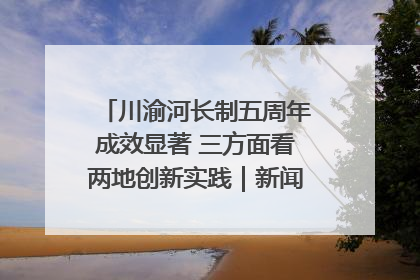 川渝河长制五周年成效显著 三方面看两地创新实践｜新闻发布最前线