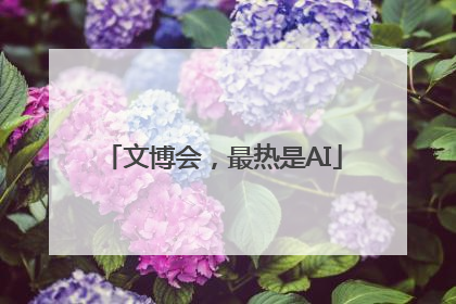 文博会，最热是AI
