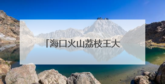 海口火山荔枝王大比拼 单颗拍卖出6.8万元高价