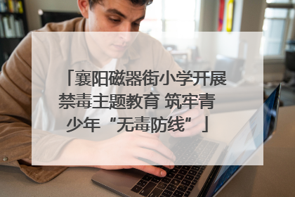 襄阳磁器街小学开展禁毒主题教育 筑牢青少年“无毒防线”
