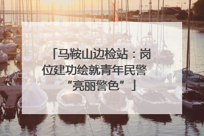 马鞍山边检站：岗位建功绘就青年民警“亮丽警色”