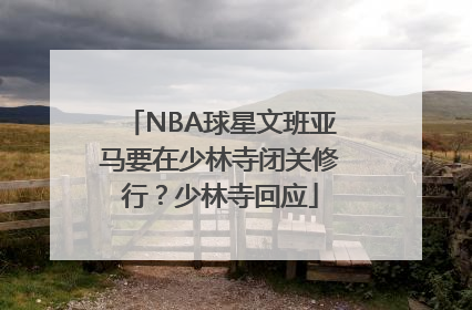 NBA球星文班亚马要在少林寺闭关修行？少林寺回应